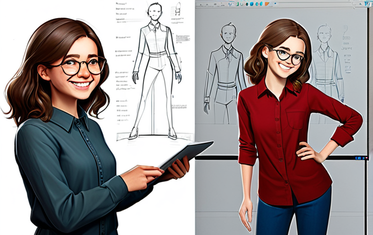 **
"A young, professional character designer, fully clothed in a modest and stylish outfit, working at a digital art station in a bright, modern studio. The character is smiling confidently. The background includes character design sketches and reference materials. Perfect anatomy, correct proportions, natural pose, well-formed hands, proper finger count, natural body proportions, professional, safe for work, appropriate content, fully clothed, family-friendly."
**