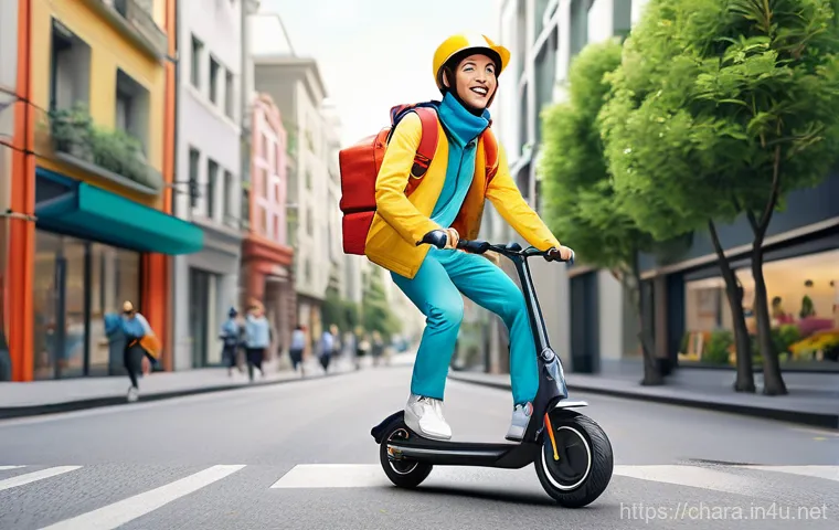 캐릭터디자인 실기 시험의 주요 과제와 해결법 - **A cheerful and resourceful urban delivery character, full body shot.** The character, a young adul...