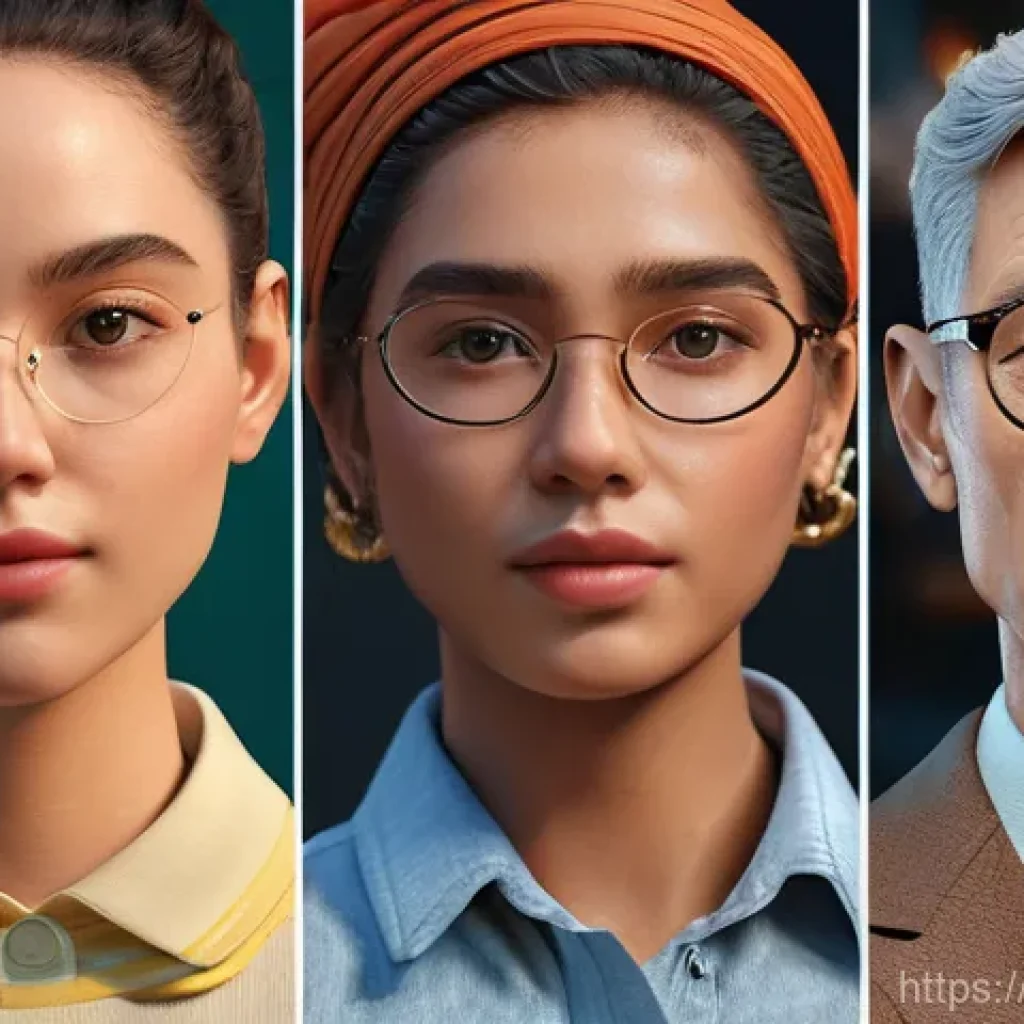 캐릭터디자인 실기 시험의 주요 채점 항목 - Here are three detailed image prompts in English for character design: