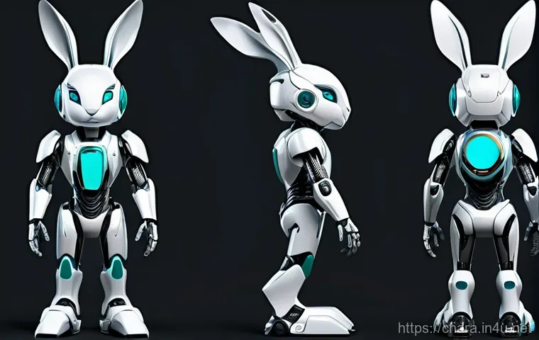 캐릭터디자인 대회 준비 체크리스트 - A whimsical and brave forest rabbit character, designed with soft, rounded shapes and a vibrant past...