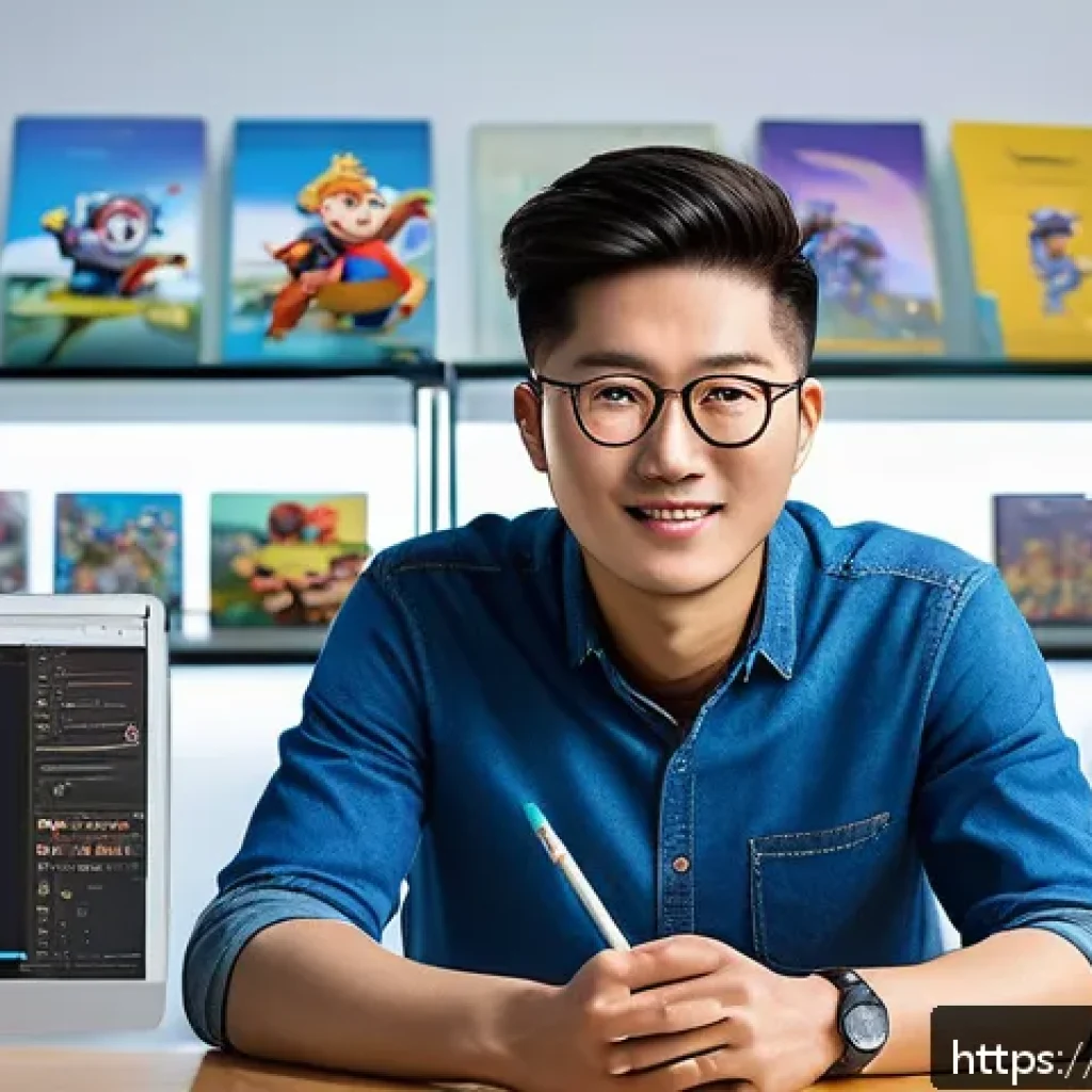 캐릭터디자인 자격증 취득 후 진로 선택 방법 - A dynamic character designer working in a modern animation studio, surrounded by multiple digital sc...