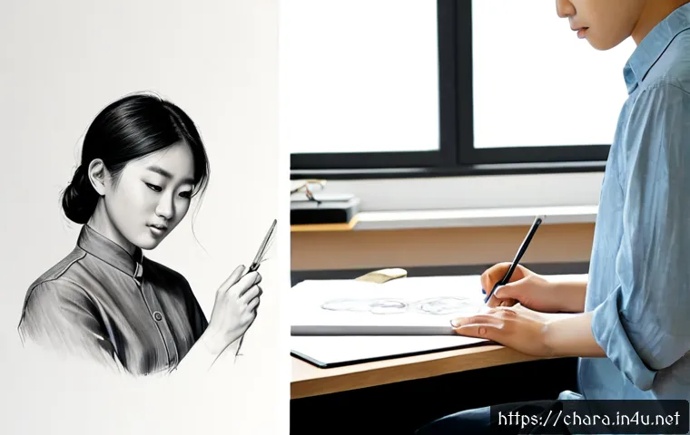 캐릭터디자인에 필요한 손그림 스킬 관련 이미지 1